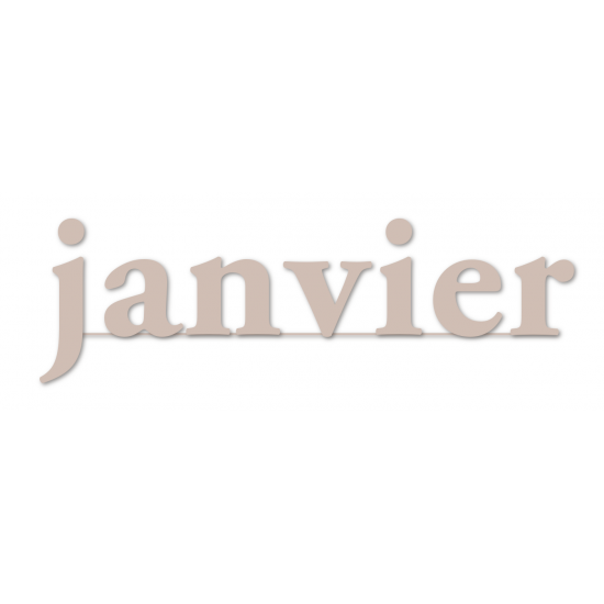 Janvier (to be translated)